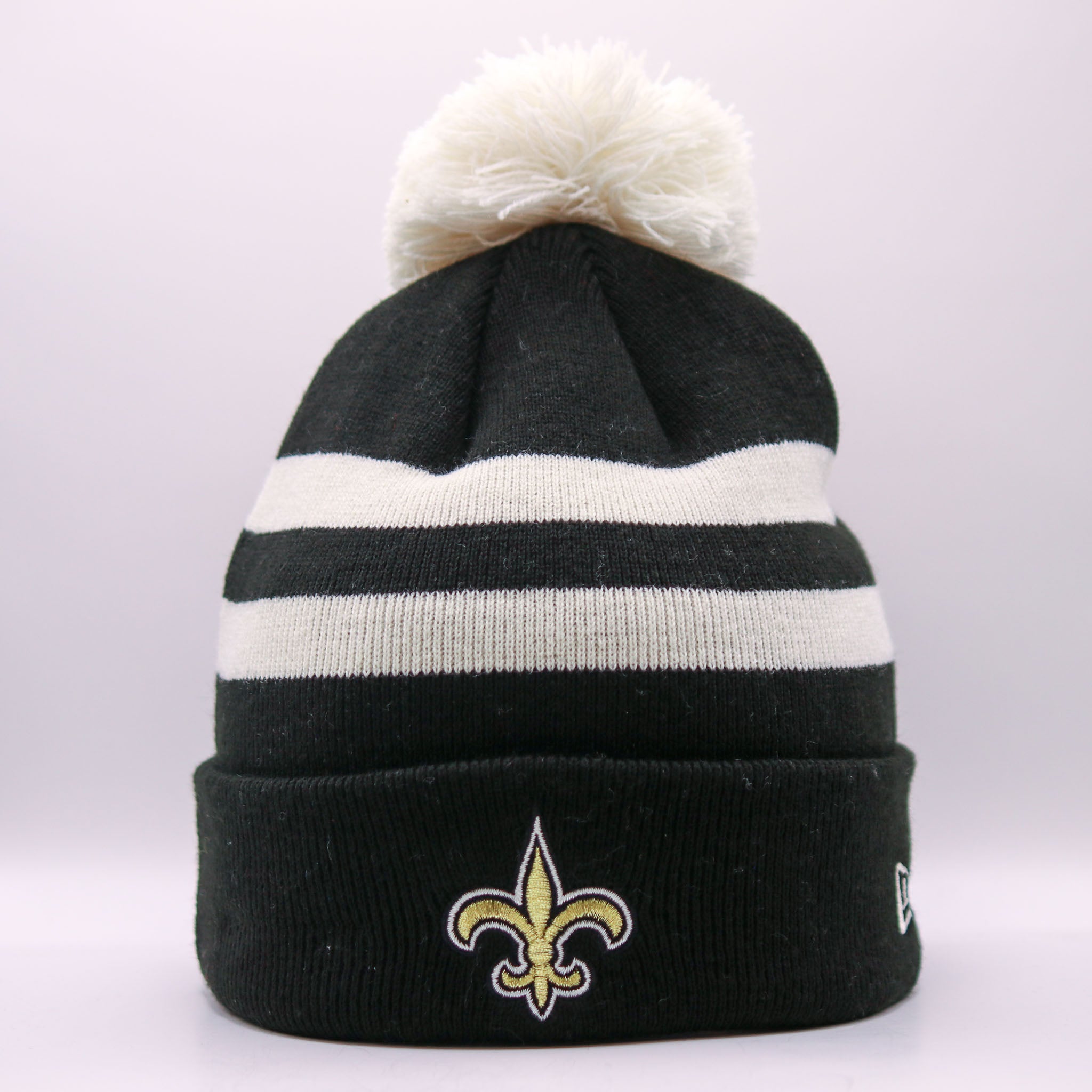 New Era Beanie NFL New Orleans Saints Ivory OTC