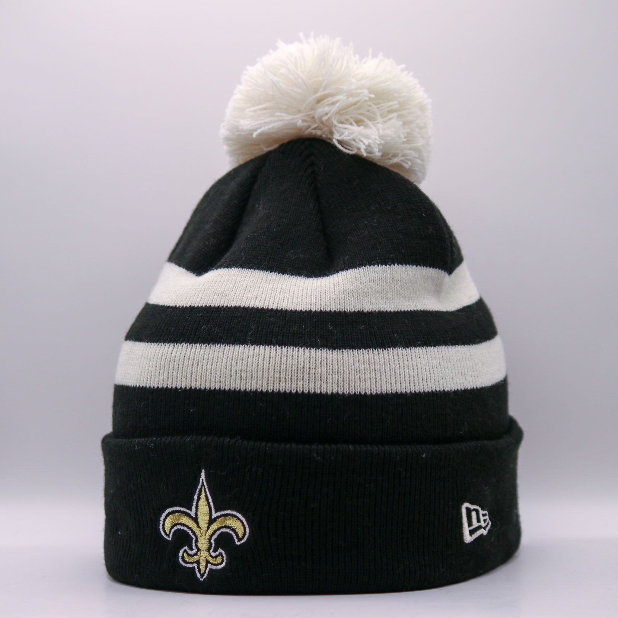 New Era Beanie NFL New Orleans Saints Ivory OTC