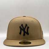 New Era 59Fifty MLB New York Yankees Khaki/Black