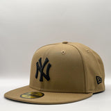 New Era 59Fifty MLB New York Yankees Khaki/Black