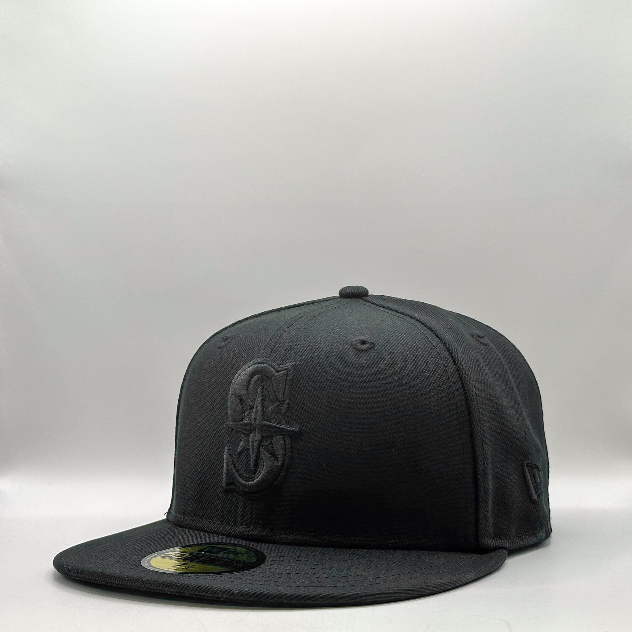 New Era 59Fifty MLB Seattle Mariners Black on Black