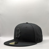 New Era 59Fifty MLB Boston Red Sox Black on Black