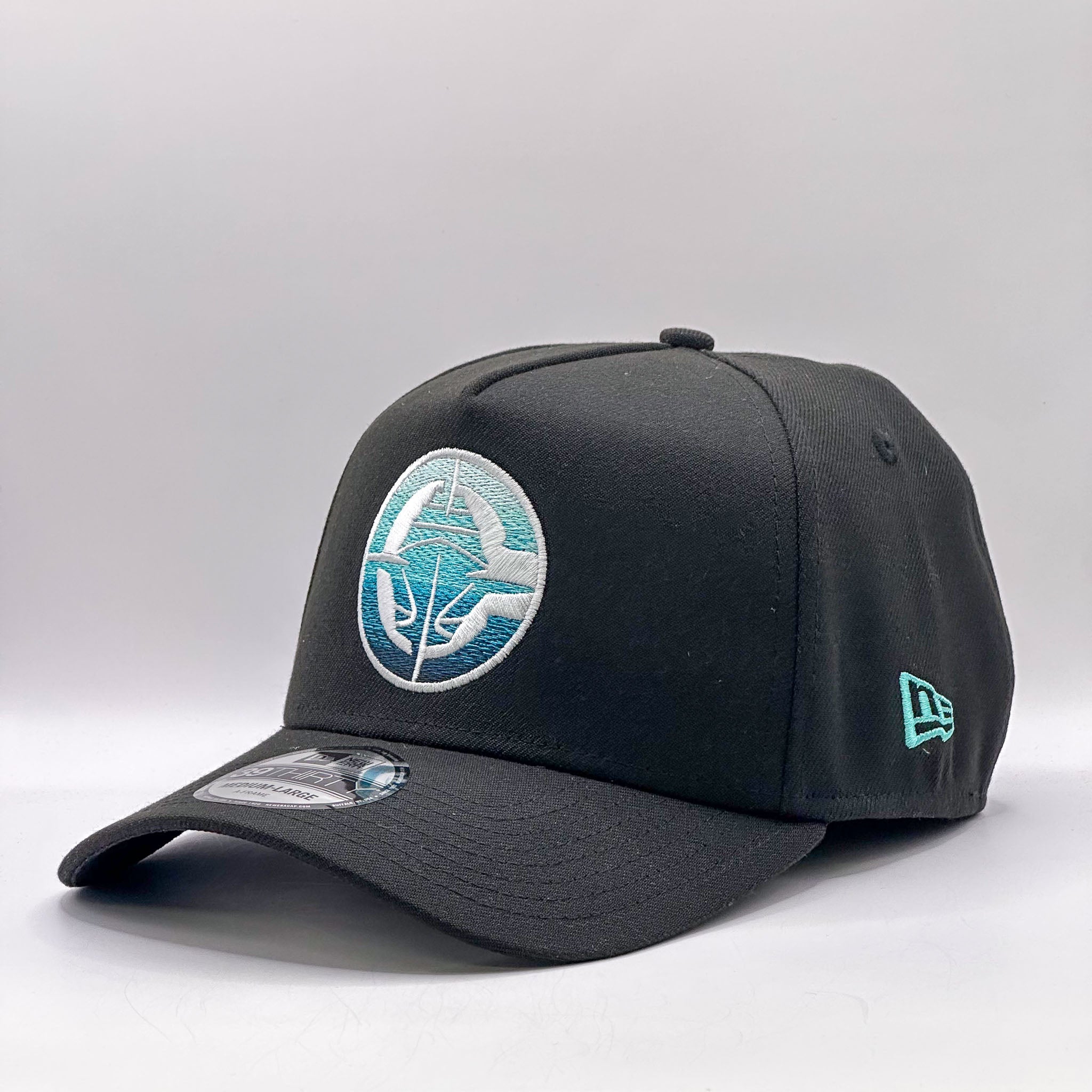 New Era 39Thirty A-Frame NBA Gradient Los Angeles Clippers Black/Aqua