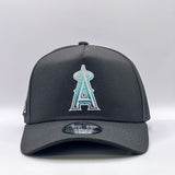 New Era 39Thirty A-Frame MLB Gradient Los Angeles Angels Black/Aqua