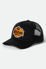Brixton Genuine Quality MP Trucker Snapback Black