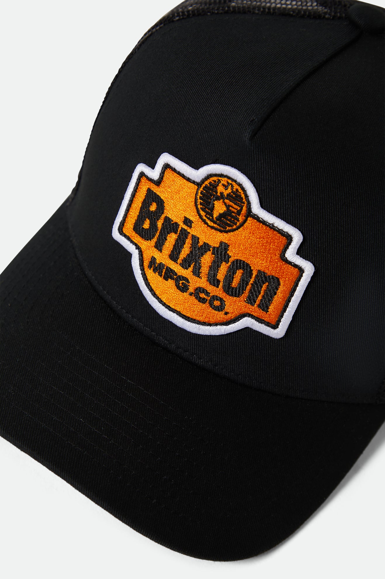 Brixton Genuine Quality MP Trucker Snapback Black