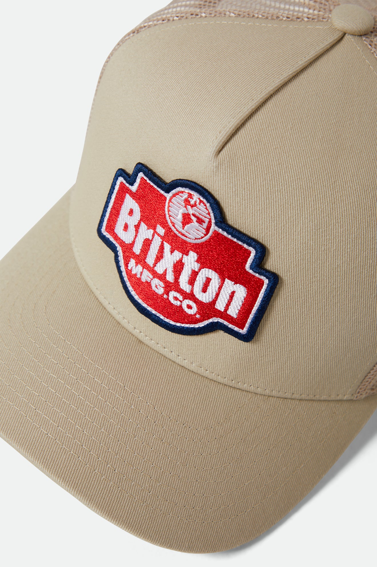 Brixton Genuine Quality MP Trucker Snapback Sand