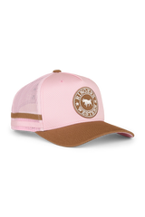 Ringers Western McCoy Kids Trucker Cap Pink/Clay