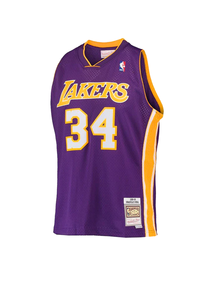 Mitchell & Ness NBA Swingman Jersey Los Angeles Lakers Shaquille O’Neal #34 99-00 Purple