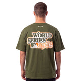 New Era MLB Autumn Mix Tee New York Mets Rifle Green