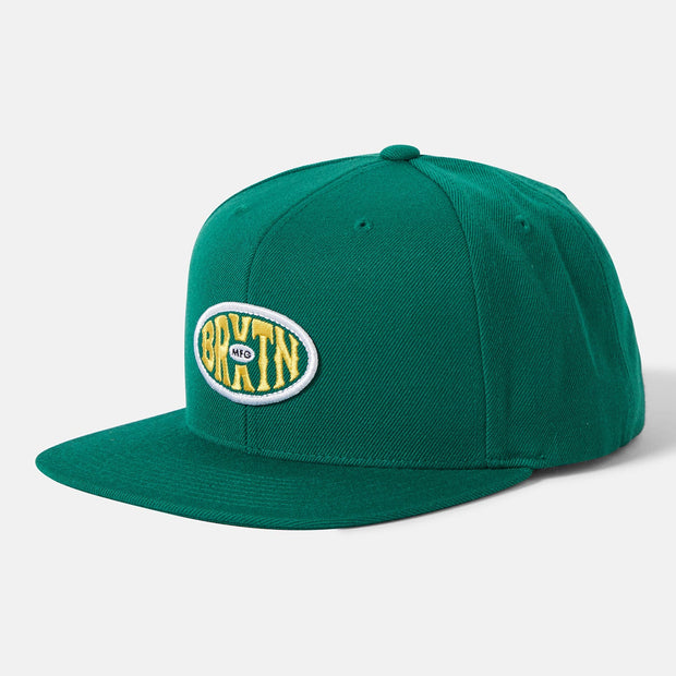 Brixton Largo MP Snapback Deep Emerald