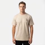 Majestic MLB Everteam Logo Tee Los Angeles Dodgers Ivory