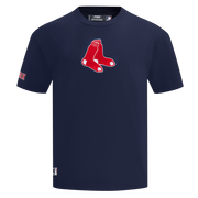 Pro Standard MLB City Signature Drop Shoulder Tee Boston Red Sox Midnight Navy
