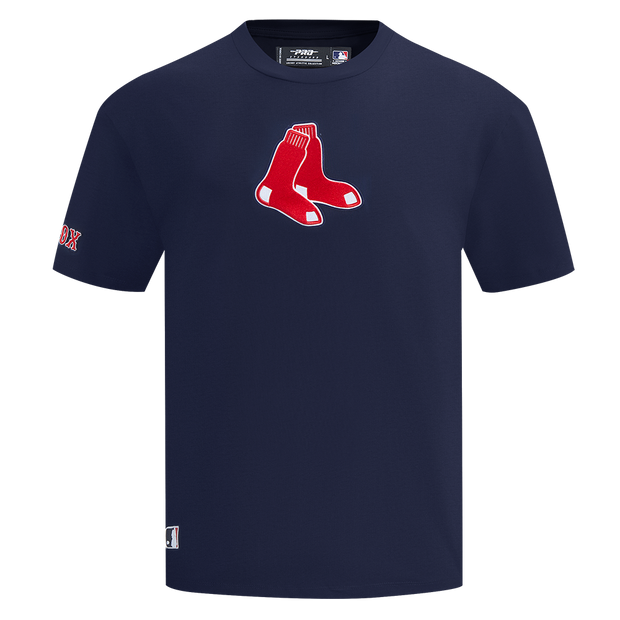 Pro Standard MLB City Signature Drop Shoulder Tee Boston Red Sox Midnight Navy