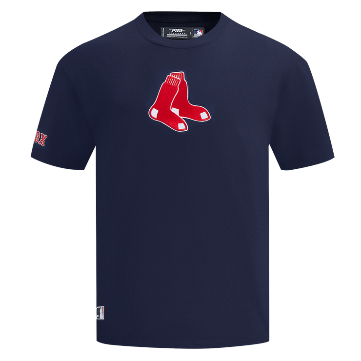 Pro Standard MLB City Signature Drop Shoulder Tee Boston Red Sox Midnight Navy
