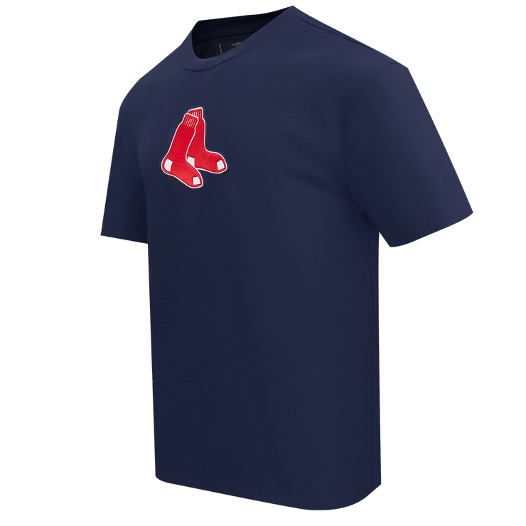 Pro Standard MLB City Signature Drop Shoulder Tee Boston Red Sox Midnight Navy
