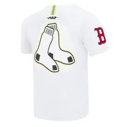 Pro Standard MLB Under The Lights Hi-Vis Tee Boston Red Sox White