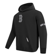 Pro Standard MLB Reverse French Terry Drop Shoulder Hoodie Boston Red Sox Black
