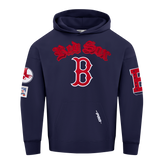 Pro Standard MLB Best Of Drop Shoulder Hoodie Boston Red Sox Midnight Navy