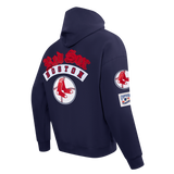 Pro Standard MLB Best Of Drop Shoulder Hoodie Boston Red Sox Midnight Navy