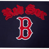 Pro Standard MLB Best Of Drop Shoulder Hoodie Boston Red Sox Midnight Navy