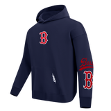 Pro Standard MLB Living Large Drop Shoulder Hood Boston Red Sox Navy