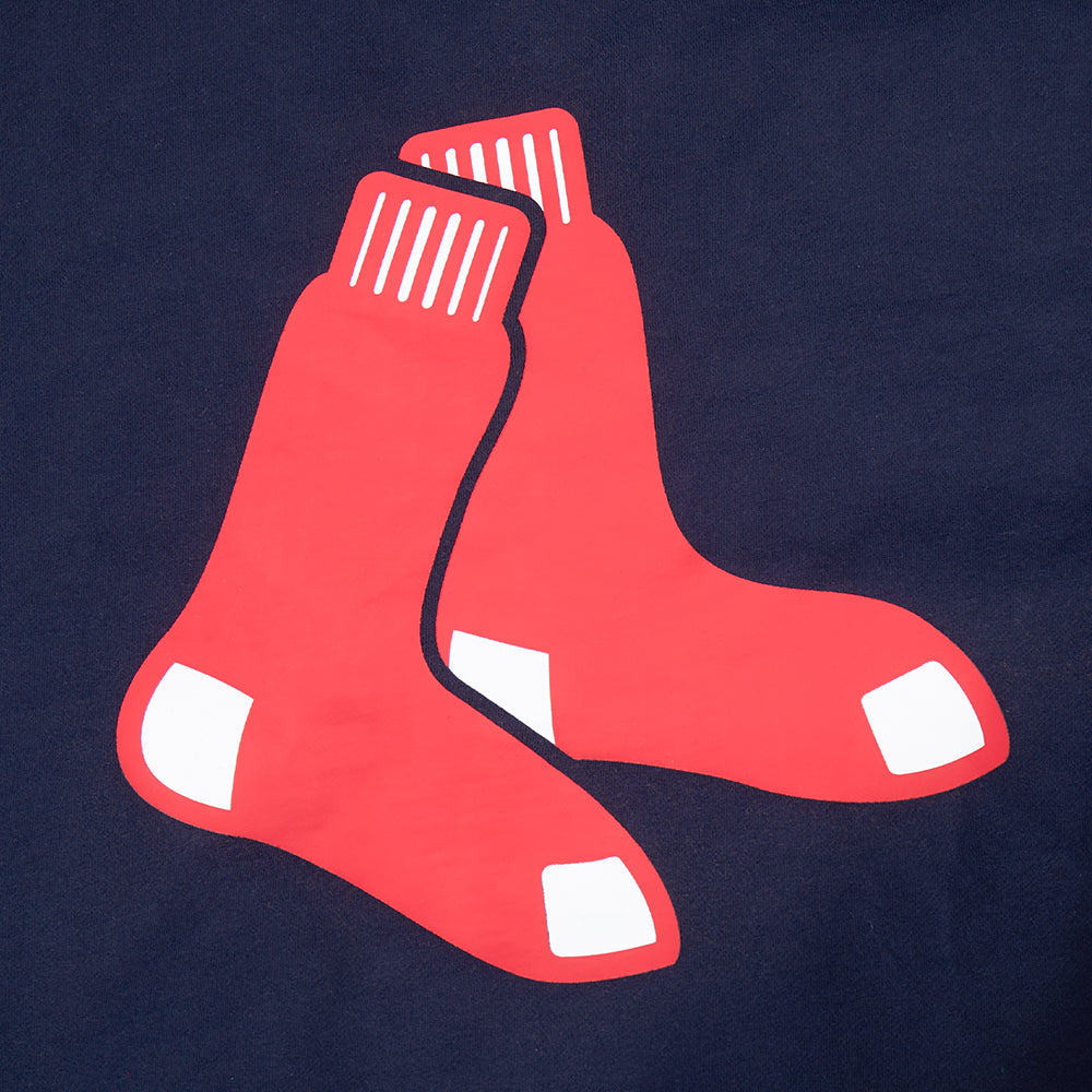 Pro Standard MLB Living Large Drop Shoulder Hood Boston Red Sox Navy
