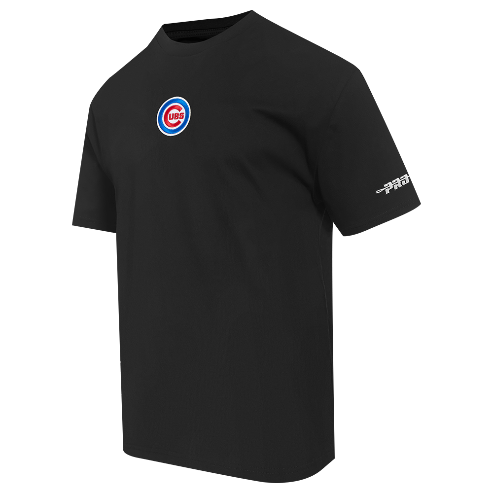 Pro Standard MLB Classic Icon Pro Drop Shoulder Tee Chicago Cubs Black