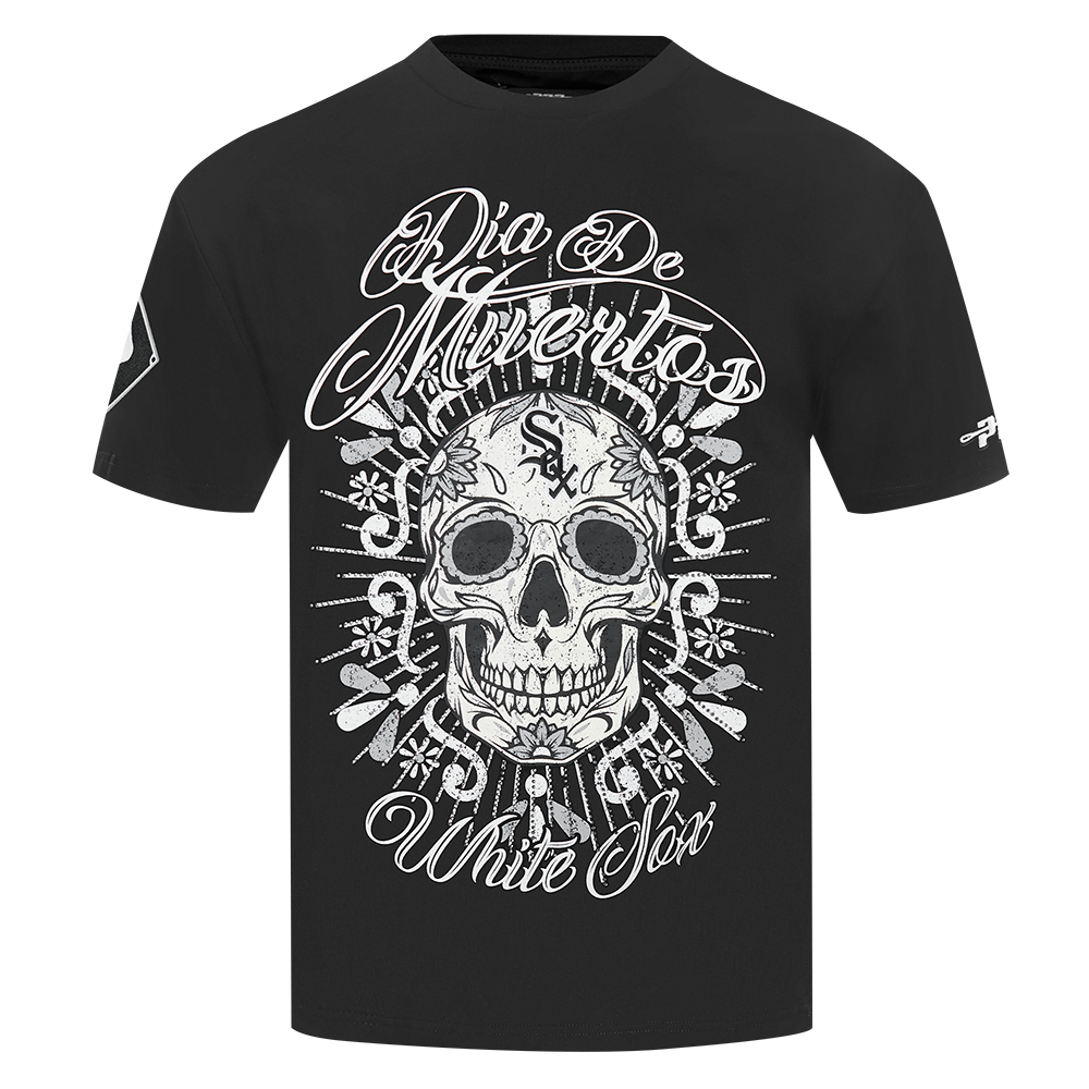 Pro Standard MLB Eternal Skull Drop Shoulder Tee Chicago White Sox Black