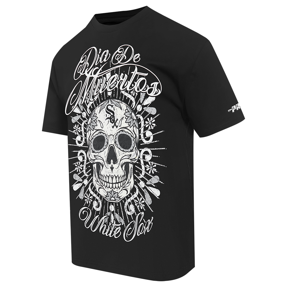 Pro Standard MLB Eternal Skull Drop Shoulder Tee Chicago White Sox Black