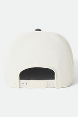 Brixton Lightning Snapback Off White/Charcoal