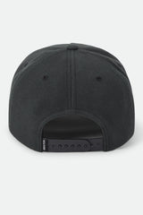 Brixton Linwood C MP Snapback Black/Orange/White