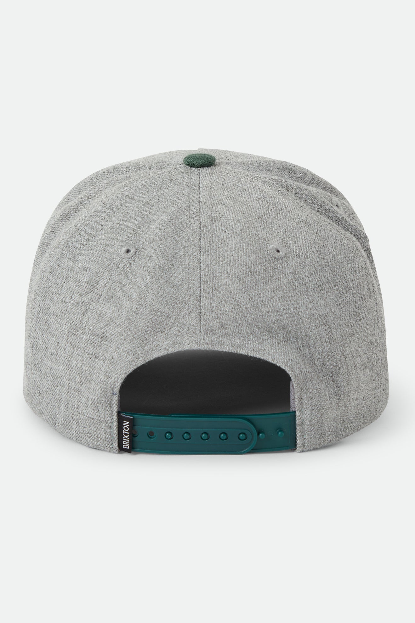 Brixton Linwood C MP Snapback Dark Heather Grey/Dark Green