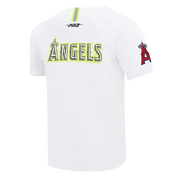 Pro Standard MLB Under The Lights Hi-Vis Tee Los Angeles Angels White