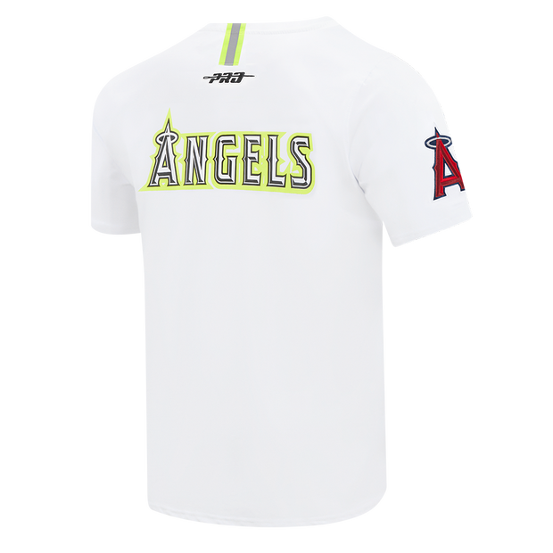 Pro Standard MLB Under The Lights Hi-Vis Tee Los Angeles Angels White