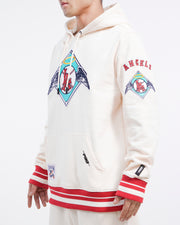 Pro Standard MLB Retro Classic Rib Fleece Hoodie Los Angeles Angels