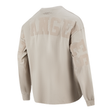 Pro Standard MLB Wingspan Drop Shoulder Longsleeve Tee Los Angeles Dodgers Taupe