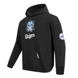 Pro Standard MLB Eternal Skull Drop Shoulder Hoodie Los Angeles Dodgers Black