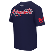 Pro Standard MLB City Signature Drop Shoulder Tee Minnesota Twins Midnight Navy