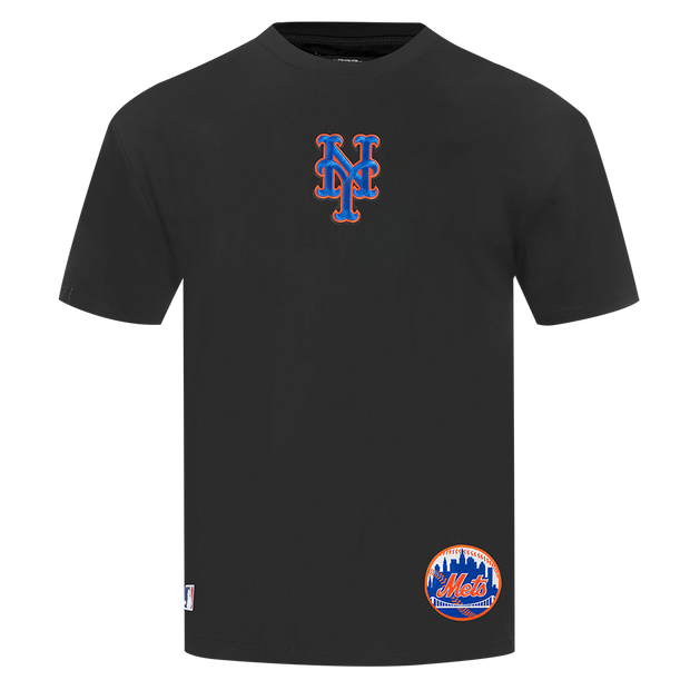Pro Standard MLB Wingspan Drop Shoulder Tee New York Mets Black
