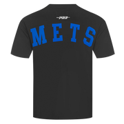 Pro Standard MLB Wingspan Drop Shoulder Tee New York Mets Black