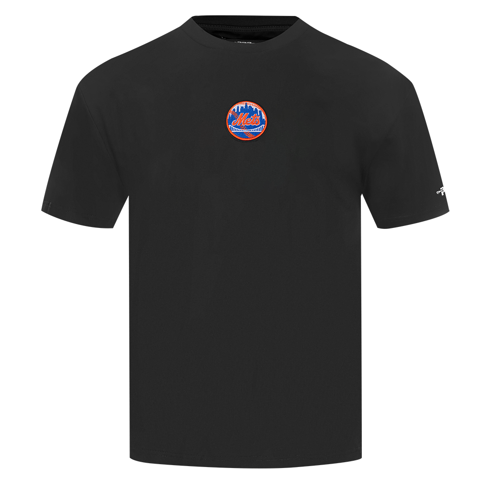 Pro Standard MLB Classic Icon Pro Drop Shoulder Tee New York Yankees Mets Black