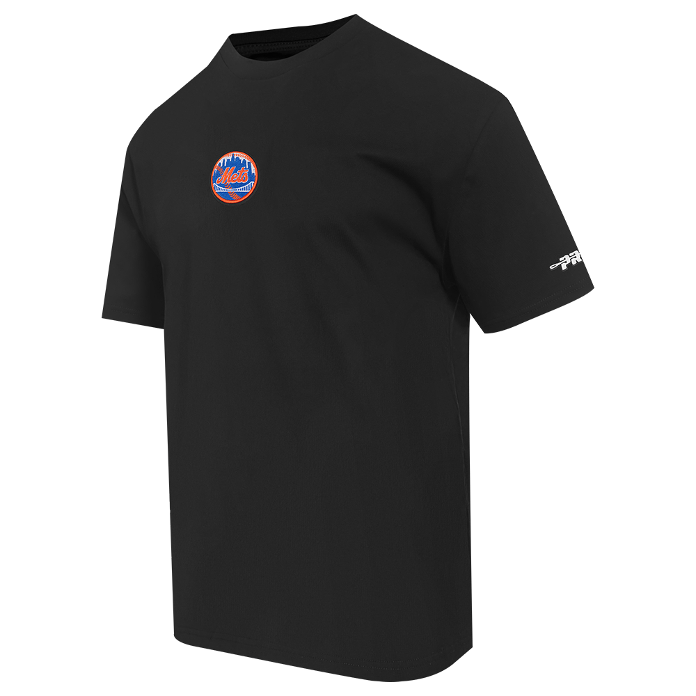 Pro Standard MLB Classic Icon Pro Drop Shoulder Tee New York Yankees Mets Black