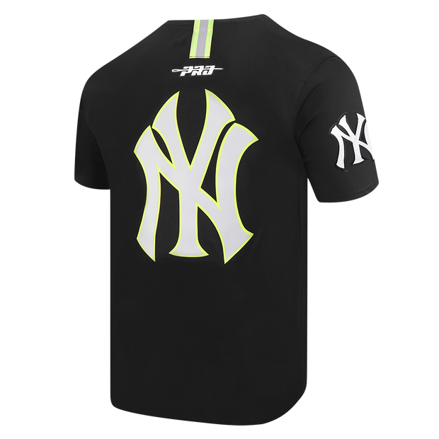 Pro Standard MLB Under The Lights Hi-Vis Tee New York Yankees Black