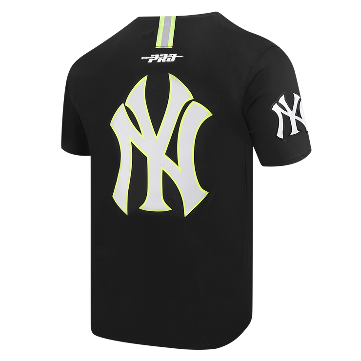 Pro Standard MLB Under The Lights Hi-Vis Tee New York Yankees Black