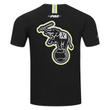 Pro Standard MLB Under The Lights Hi-Vis Tee Oakland Athletics Black