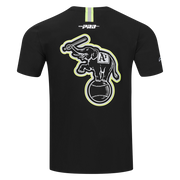 Pro Standard MLB Under The Lights Hi-Vis Tee Oakland Athletics Black