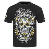 Pro Standard MLB Eternal Skull Drop Shoulder Tee Oakland Athletics Black