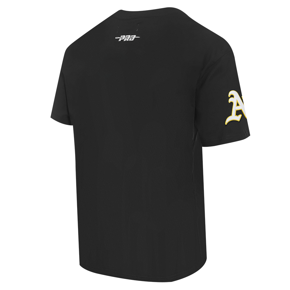 Pro Standard MLB Eternal Skull Drop Shoulder Tee Oakland Athletics Black