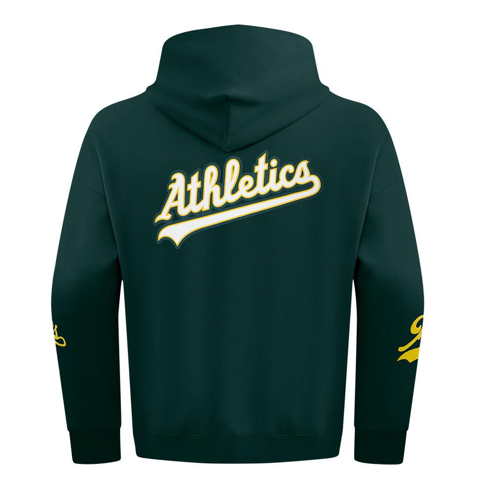 Pro Standard MLB Living Large Drop Shoulder Hood Oakland Athletics Forrest Green